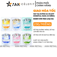Mặt Nạ Celefit Essential Mask Hàn Quốc Hỗ Trợ Cấp Ẩm & Hỗ Trợ Phục Hồi Da 23g Hộp 10 Miếng [Chính Hã