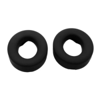 Soft Silicone Ear Pads Headphone Cover Replacement Protector for Beats Studio3 Wireless Bluetooth Headset Black