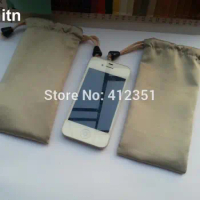 New Ymitn 4.7'' flannel Bags RF Signal Blocker Anti-Radiation Shield Case Pouch for iPhone 4 4s 5 5s 5c 6s