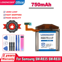 LOSONCOER 750mAh Watch Battery For Samsung Galaxy Watch Active2 40mm SM-R830 SM-R835 EB-BR830ABY
