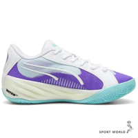 Puma 籃球鞋 男鞋 All Pro Nitro 緩震 氮氣中底 白紫 30968902