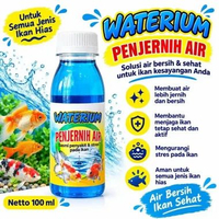 Penjernih air aquarium sakai pro isi 100 ml biru