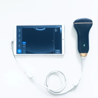 Handheld Pocket USB Color Doppler convex probe mobile phone ultrasound scanner android mini ultrasound machine