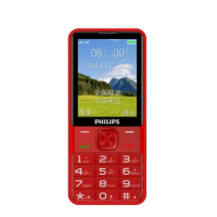 Philips E6256 手機 紅色 4G 直板 (V128)