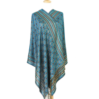 Tudung Bawal Hijab Ash Blue Soft Yellow Cotton Sulam Printed Glitter Labuh Curve Square Hijabs Femin