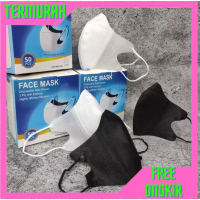 GRATIS ONGKIR Masker DuckBill Garis Hidung 1 Box isi 50 Pcs / Masker 3ply Duckbill / Masker Facemask