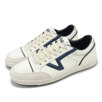 Vans 休閒鞋 Lowland CC JMP R 男鞋 女鞋 米白 藍 皮革 麂皮 復古 情侶鞋 板鞋 VN0007P2KE6
