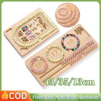 Papan Manik Manik Kayu Papan Beads Untuk Pembuatan  Papan Ukuran Gelang  Manik Manik Papan Gelang Ka
