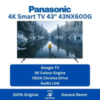 PANASONIC 43NX600G 4K GOOGLE TV 43 Inch TV + Bracket