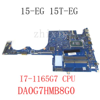 For HP Pavilion 15-EG 15T-EG Laptop Motherboard With i7-1165G7 CPU M16350-601 DA0G7HMB8G0 Notebook MainBoard full test