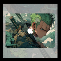 Roronoa Zoro Anime ONe Case A2681 for Apple Macbook Air M2 M1 Pro 13 14 16 Mac Hard Shell Retina A2681 A2337 A2338 Laptop Cases