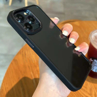 เคสใสกันกระแทกสำหรับ iPhone 13 14 12 11 Pro Max XR XS 7Plus 8Plus 6Plus 6sPlus 14Plus ป้องกันกล้องโล