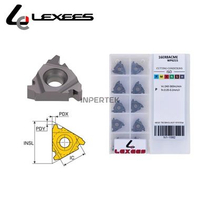 Insert 16ER 8 ACME LEXEES Pahat Bubut Ulir 16 ER 8ACME Mata Drat LUAR