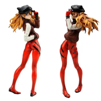 22cm Neon Genesis Evangelion Anime Figure EVA Asuka Langley Soryu Action Figures Rei Ayanami Figurine Model Doll Toys