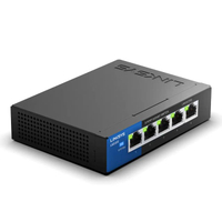 LGS105 5-Port Unmanaged Gigabit Switch เน็ตเวิร์คสวิตช์สำหรับธุรกิจ รับประกันตลอดอายุการใช้งาน