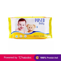 Paseo Baby Wipes 50 Pieces
