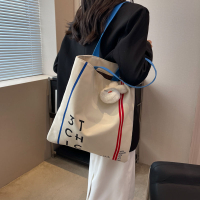 購物袋 2新原創ins風托特包環保袋購物袋帆布包小眾設計大容量單肩包
