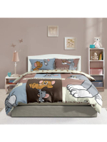 ชุดผ้าปูที่นอน Microtech พิมพ์ลาย Tom & Jerry Tom Nibbles หลากสี