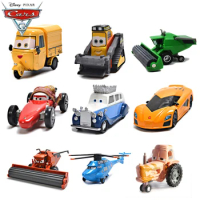 Original Disney Car Pixar Cars 3 Farm Cars Bulldozer Frank Harvester Tractor Diecast Toys Car Christmas Gift Toys for Children