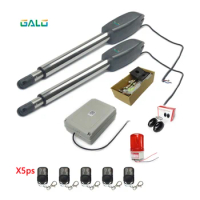 Heavy Duty Automatic Swing Gate Opener Remote 50 Meters Control Gate Opening System
