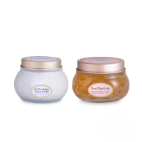 【SABON】官方直營 臉部清潔補水組(臉部純淨磨砂膏200ml+復活草保濕玫瑰花瓣凍膜125ml/母親節禮物)