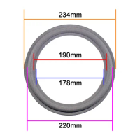 GHXAMP 9 Inch 234mm 220mm Sponge Edge TLX LX 10 inch Horn Side For JBL A610 A0210A Bubble 2PCS
