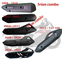 Ốp pô xe AB, che pô xe Air Blade 125/150/160 các đời loại tốt theo hãng