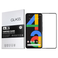 IN7 Google Pixel 4a 5G (6.2吋)高清高透光2.5D滿版鋼化玻璃保護貼-黑色