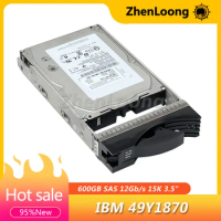 ZhenLoong Hard Drive Disk 600GB SAS 15K 3.5" For IBM DS3500 DS3512 HDD 39M6036 49Y1869 49Y1866 49Y1870