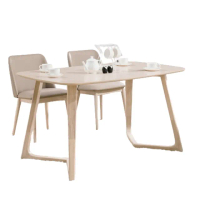 【MUNA 家居】希芙雙色5尺全實木餐桌/A766/不含椅(桌子 餐桌 休閒桌)
