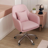 Modern pink Office Chairs for Office Furniture Comfortable Back Lift Swivel computer Chair Leisure Creative pink gaming chair Z