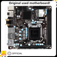 MINI ITX Z77IA-E51 Motherboard LGA 1155 DDR3 For Intel Z77 P8Z77 Desktop Mainboard SATA II PCI-E X16 Used