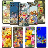 Phone Case For Samsung Galaxy Note 20 10 9 S7 S8 A01 A02 A02s A03s A03 A50 A04 A40 A70 A30 A20e A20s A10 Bear Winnie The Pooh