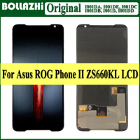 6.59" Original LCD For ASUS ROG Phone II Phone 2 Phone2 ZS660KL I001DC LCD Display Touch Screen Digitizer Assembly ZS660KL LCD