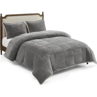 Beds Sheets Set Blissful King Comforter Set Reversible Comforter and Pillow Shams Machine Washable Soft Bedding,King/California