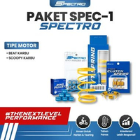 Spectro Paket Spec 1 Beat Karbu Scoopy Karbu Upgrade CVT Per Sentri 1500RPM Roller Ring Pulley KVY 1
