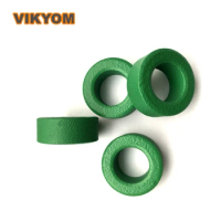 50PCS Ferrite Core Toroid Core Manganese Zinc Ferrite Chokes Ring 10×6×5MM Green Ferrite Rings Iron Core For Inductors