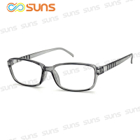 SUNS MIT台灣製 簡約淺灰 老花眼鏡 閱讀眼鏡 75度~350度 矯正鏡片 未滅菌