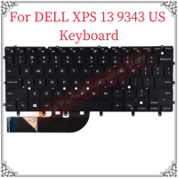 New Keyboard For DELL XPS 13 9343 xps 13 9350 9360 Keyboard US BLACK Laptop Keyboard Backlight Replacement