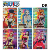 One Piece Craftsman Card Dress Dr Card Anime Characters Boa-Hancock Nami Vivi Nico-Robin Bronzing Process Collection Card