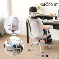 【GOODSHIT.】Neo尼歐人體工學椅-4色選擇(電腦椅 工作椅 辦公椅)