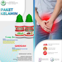Gangjie Ghosiah Herbal Sifilis Gonore Infeksi Saluran kencing RajaSinga Pria Wanita