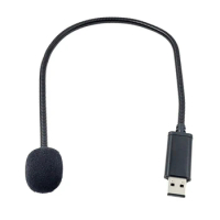 Mini Microphone USB Mic Condenser Recording For Laptop/Notebook/PC/MSN/Skype