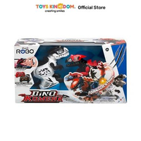 Toys Kingdom Silverlit Robo Set Dino Komat Remote Control - Merah/Putih Toy Robotik Anak Electronic