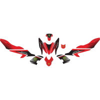 Decal STIKER MOTOR Aerox 155 Monster Energy v2 GRADE S - By Master Decal
