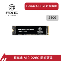AXE MEMORY Elite Internal SSD 250GB Gen4 PCIe NVMe M.2 2280 
