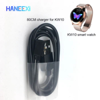 best selling KW10 pro Smart Watch 80cm length magnetic Charger For KW20 kw10 Smartwatch Bracelet saat clock hour Charging Cable