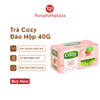 Trà Cozy túi lọc hương Đào - Hộp 40g