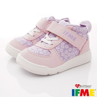★IFME日本健康機能童鞋-護踝學步鞋款IF22-97SB2紫粉紅(寶寶段)
