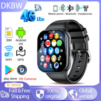 4G Lte Smartwatch Android OS Heart Rate GPS HD Camera NFC SIM Card WIFI Wireless Fast Internet Access Smart Watch for Men Women
